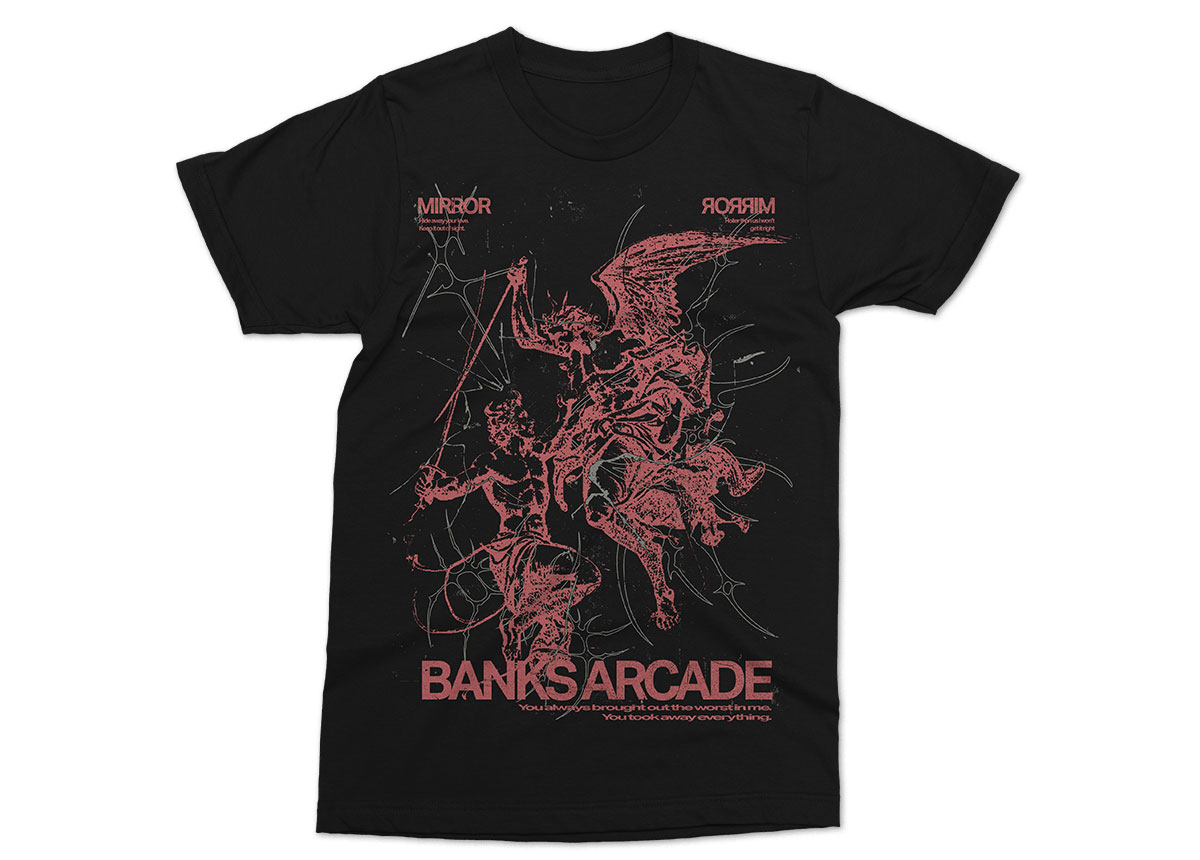 BANKS ARCADE - Mirror T-Shirt
