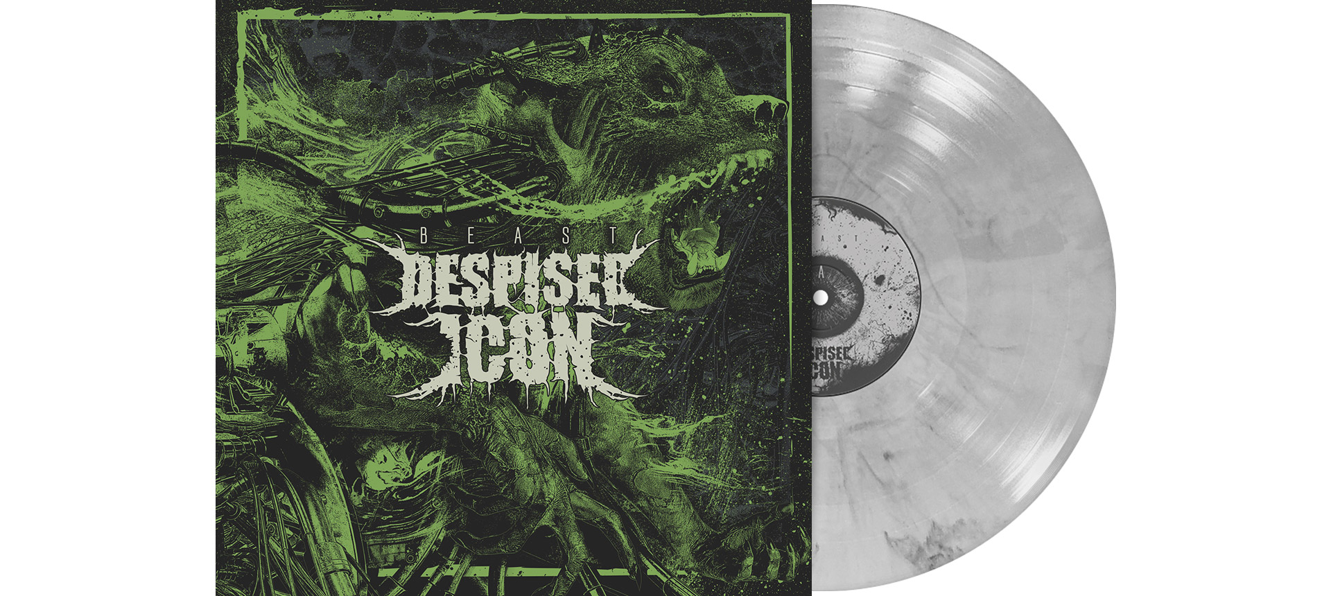 DESPISED ICON - Beast 12" LP - GREY BLACK