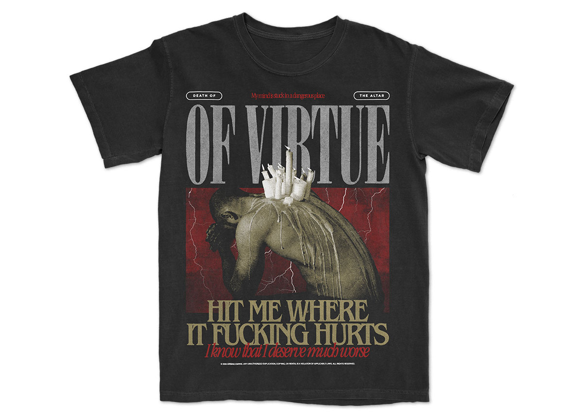 OF VIRTUE - Hit Me T-Shirt