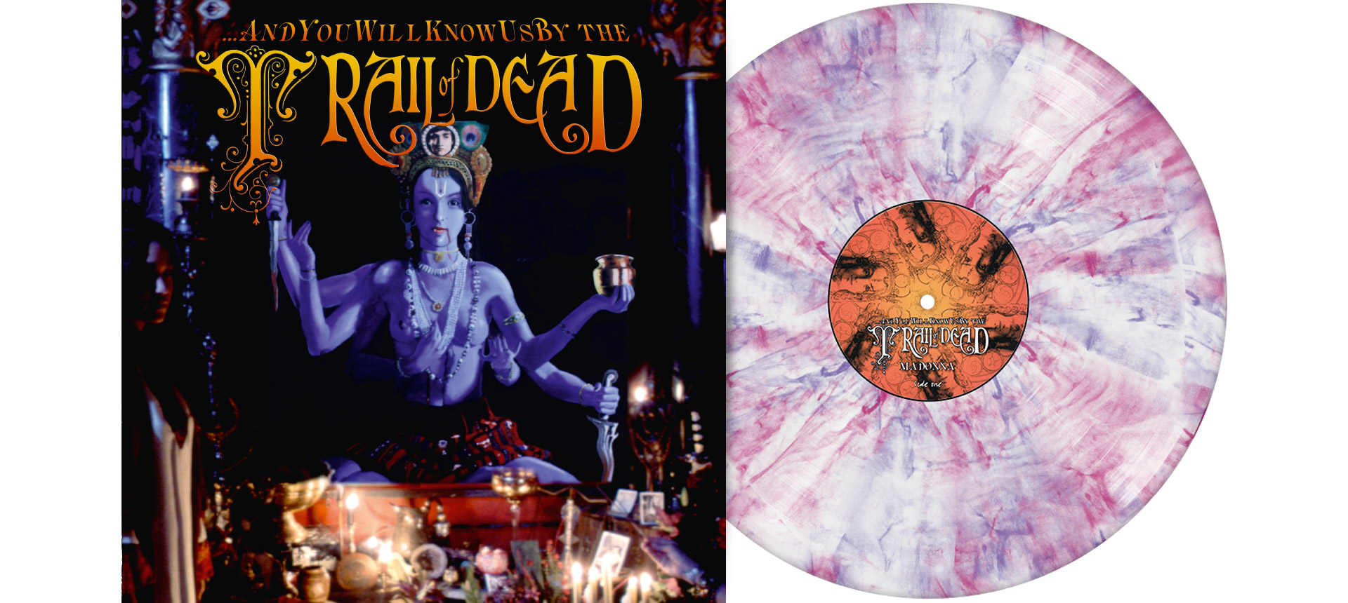 … AND YOU WILL KNOW US BY THE TRAIL OF DEAD - Madonna 12" LP - MARBLED … AND YOU WILL KNOW US BY THE TRAIL OF DEAD - Madonna 12" LP - MARBLED