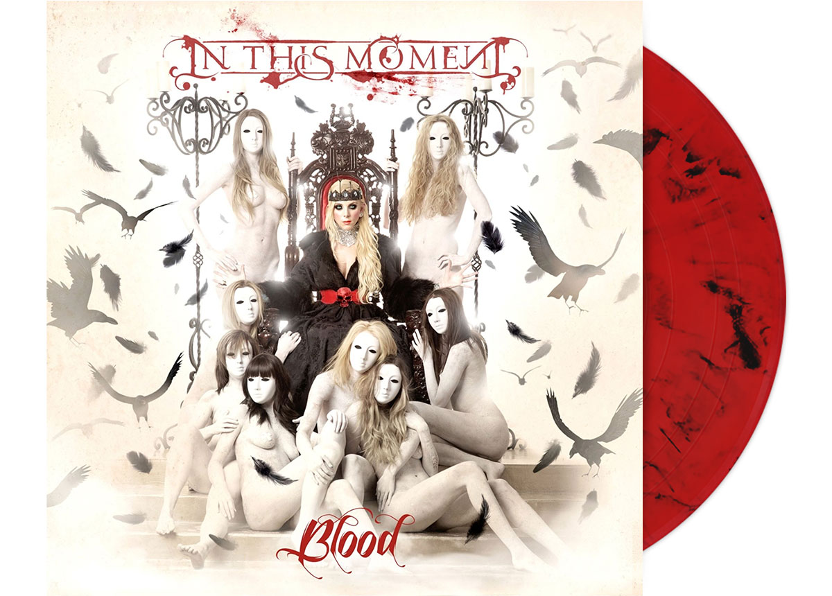 IN THIS MOMENT - Blood 12" LP - MARBLED IN THIS MOMENT - Blood 12" LP - MARBLED
