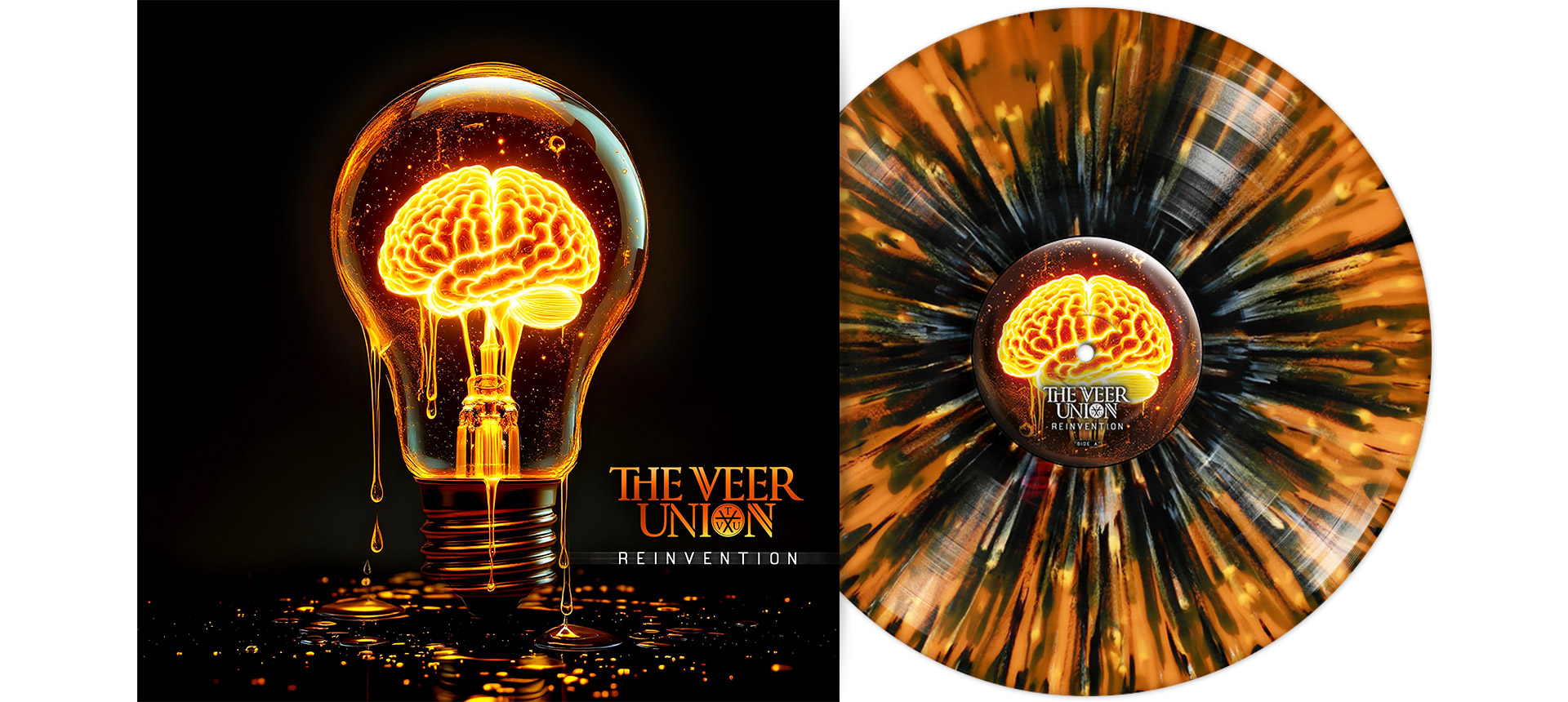 VEER UNION, THE - Reinvention 12" LP - SPLATTER VEER UNION, THE - Reinvention 12" LP - SPLATTER
