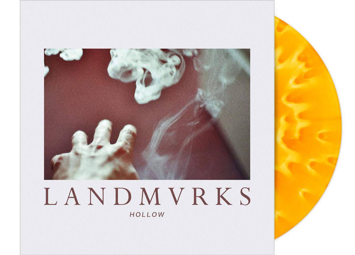 LANDMVRKS - Hollow 12" LP - CLOUDY FIREPLACE LANDMVRKS - Hollow 12" LP - CLOUDY FIREPLACE