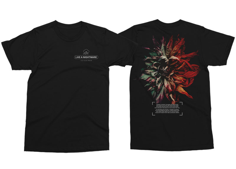 VICIOUS RAIN - Like A Nightmare T-Shirt