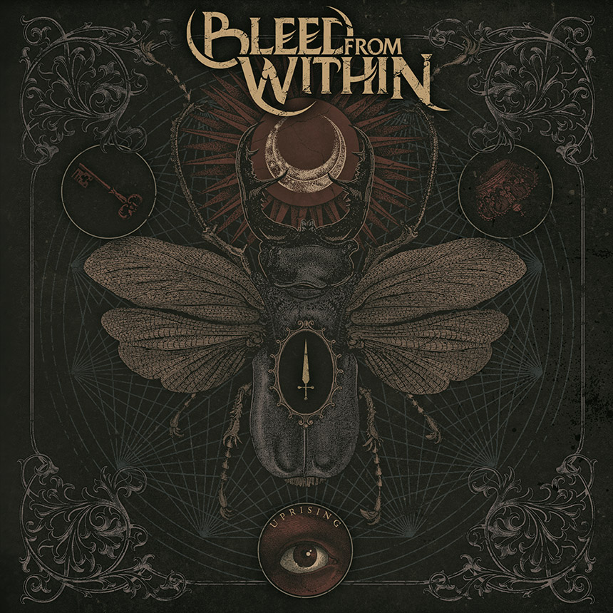 BLEED FROM WITHIN - Uprising 12" LP - PICTURE