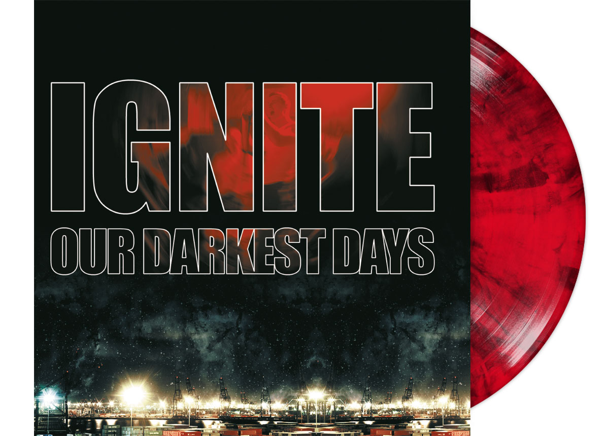 Vinyl_1200x860_Ignite_OurDarkestDays IGNITE - Darkest Days 12" LP - MARBLED