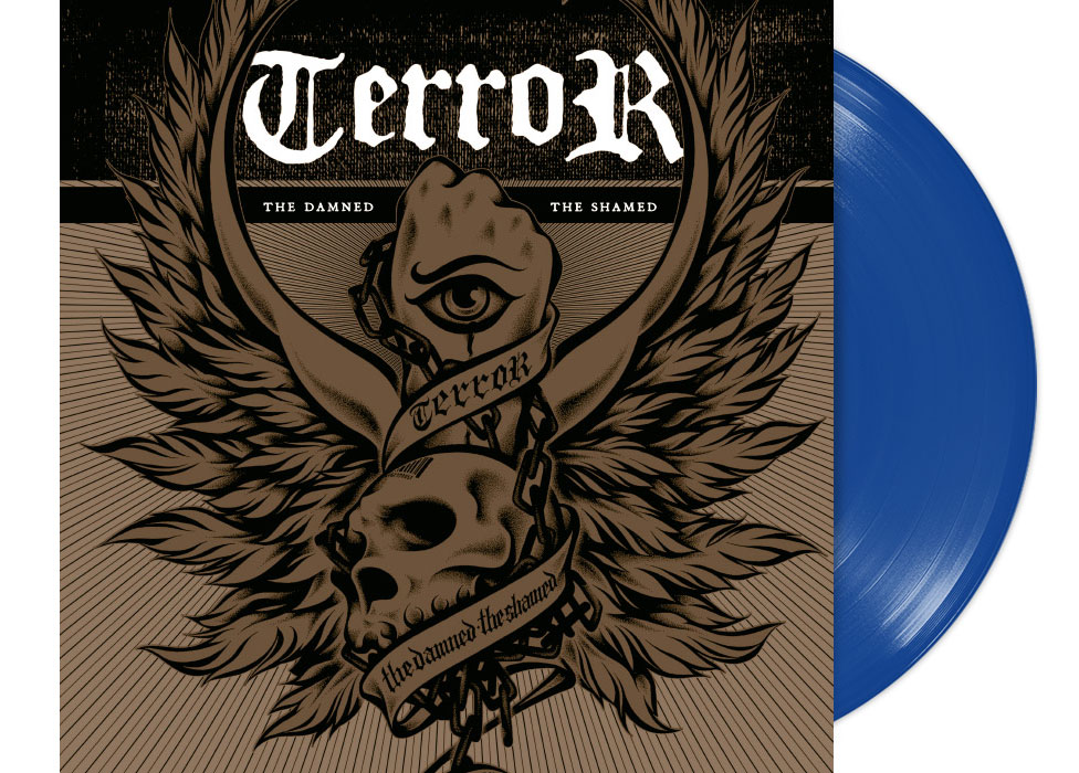 TERROR - The Damned, The Shamed 12" LP - BLUE TERROR - The Damned, The Shamed 12" LP - BLUE