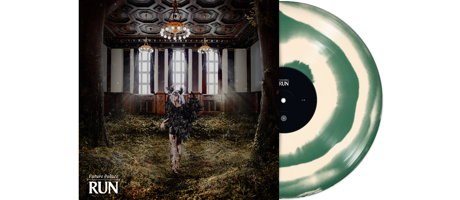 FUTURE PALACE - Run 12" LP - CORONA GREEN FUTURE PALACE - Run 12" LP - CORONA GREEN