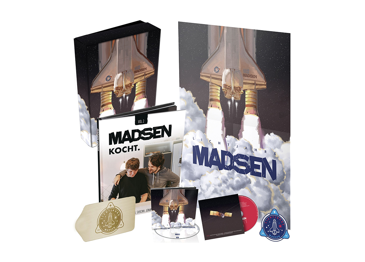 MADSEN -  Lichtjahre LIMITED CD BOX