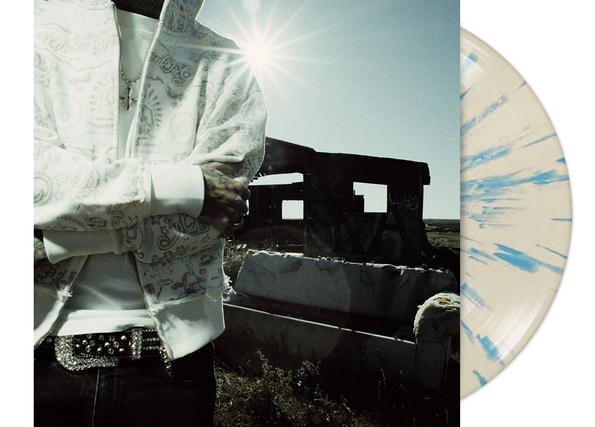 THROWN - Unwanted 12" LP - GREY BLUE SPLATTER