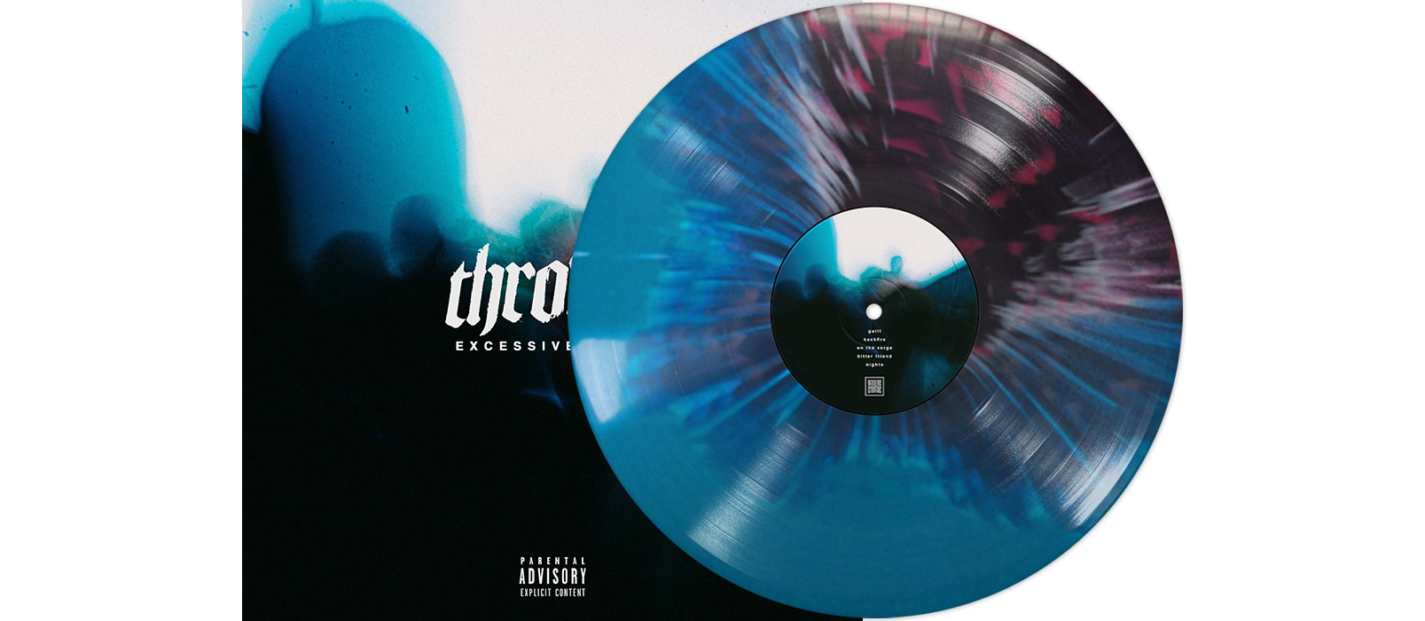 THROWN - Excessive Guilt 12" LP - SPECIAL SPLATTER THROWN - Excessive Guilt 12" LP - SPECIAL SPLATTER