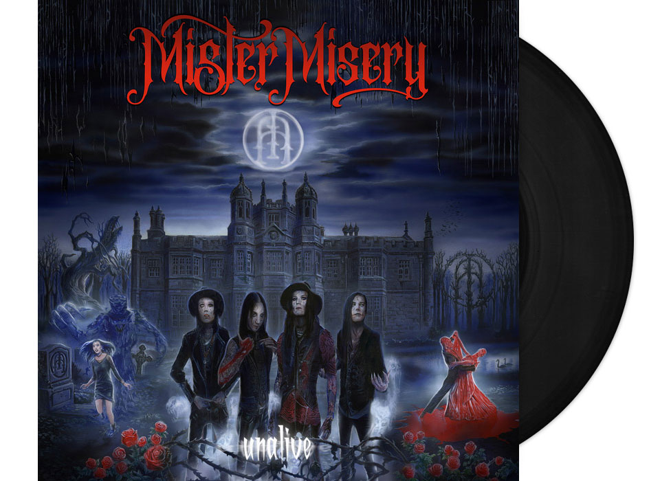 MISTER MISERY - Unalive 12" LP - BLACK MISTER MISERY - Unalive 12" LP - BLACK