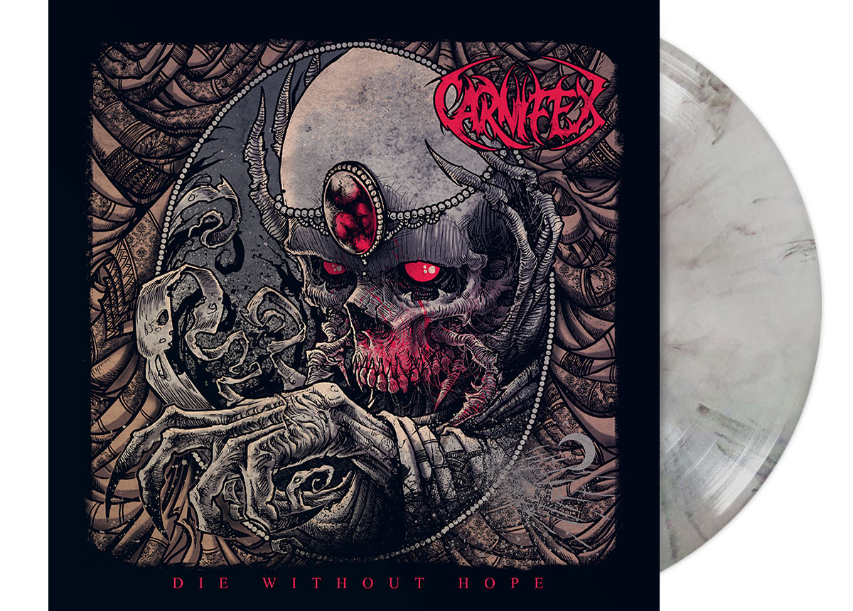 CARNIFEX - Die Without Hope 12" LP - SILVER BLACK
