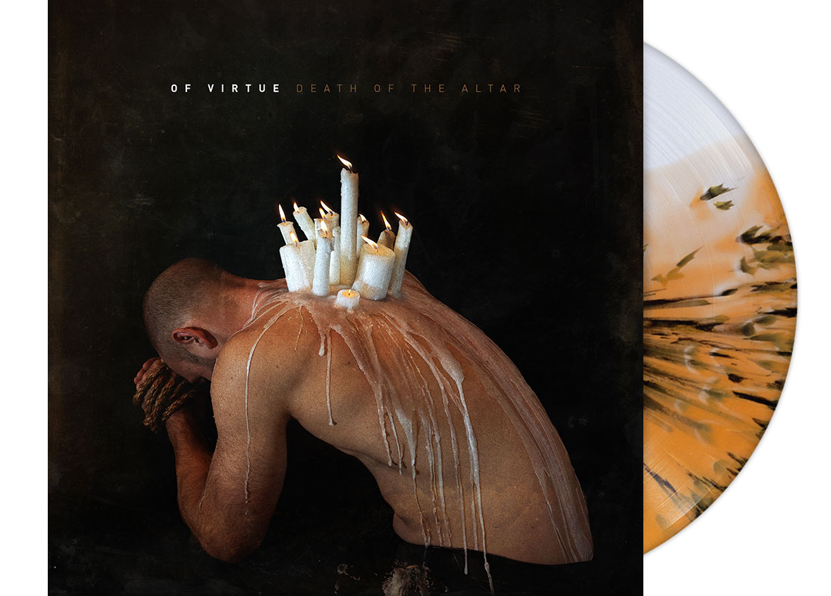 OF VIRTUE - Death Of The Altar 12" LP - YOLK SPLATTER