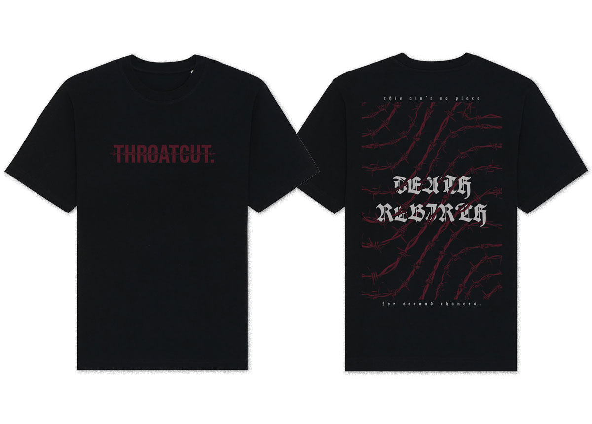 THROATCUT. - Barbed Wire T-Shirt