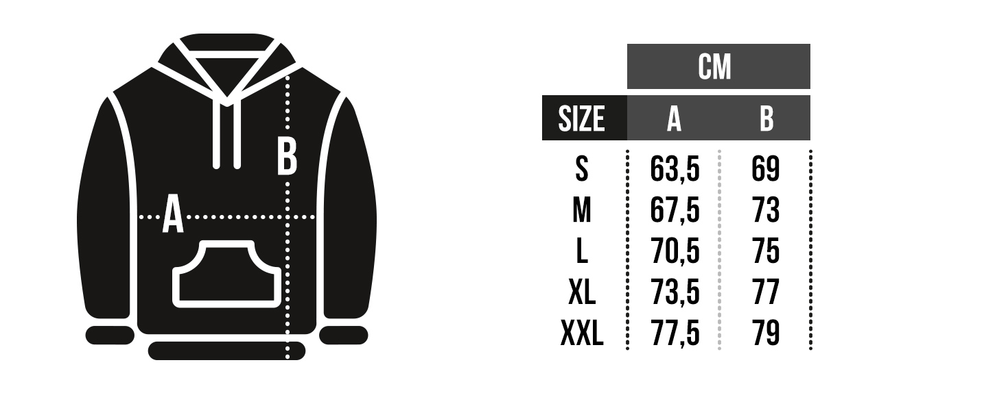Show size chart
