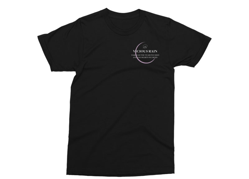 VICIOUS RAIN - Album T-Shirt VICIOUS RAIN - Album T-Shirt