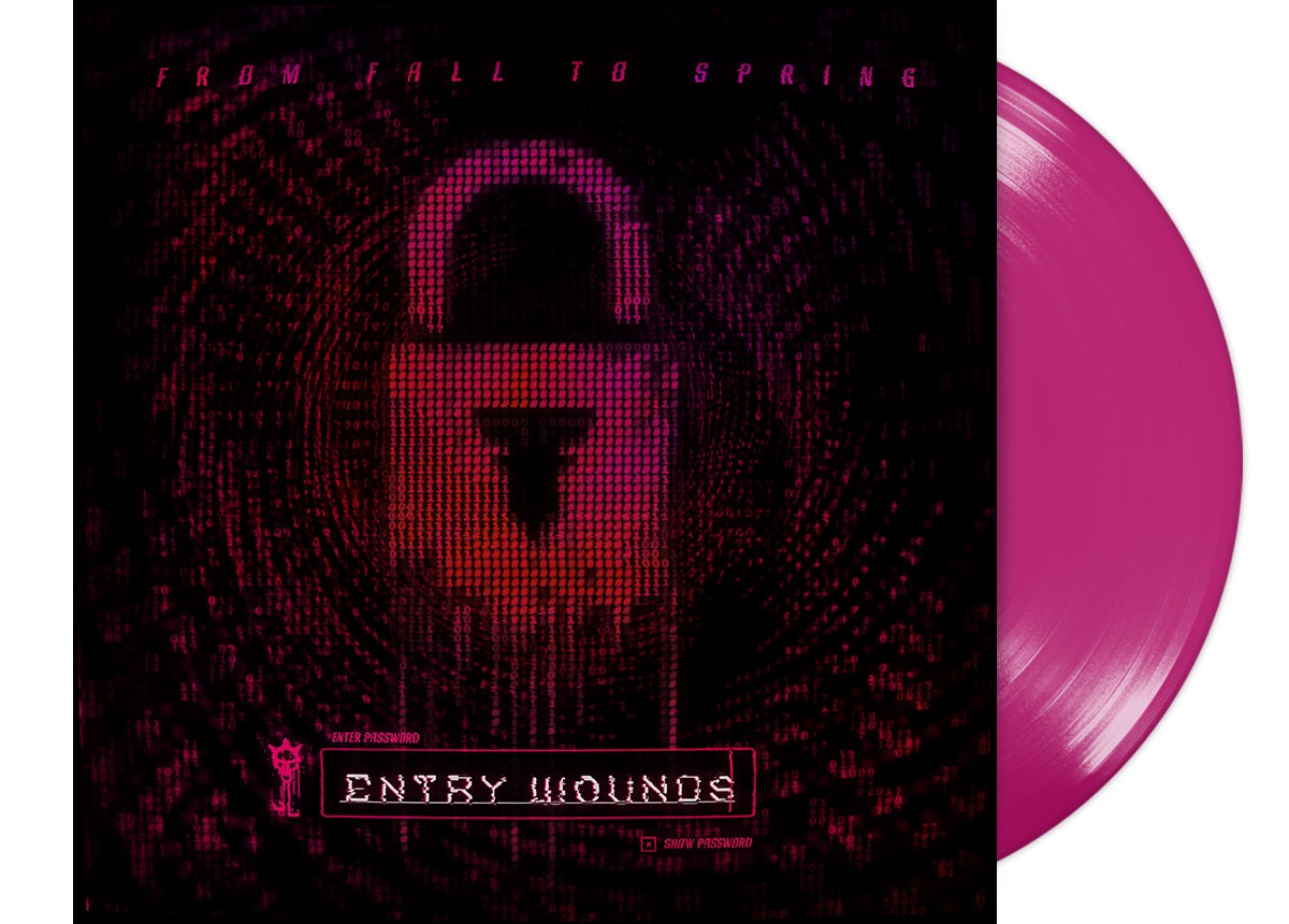 FROM FALL TO SPRING - Entry Wounds 12" LP - MAGENTA FROM FALL TO SPRING - Entry Wounds 12" LP - MAGENTA