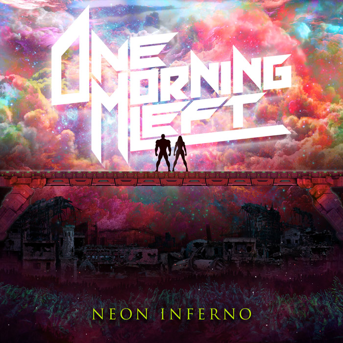 ONE MORNING LEFT - Neon Inferno 12" LP - NEON PINK ONE MORNING LEFT - Neon Inferno 12" LP - NEON PINK