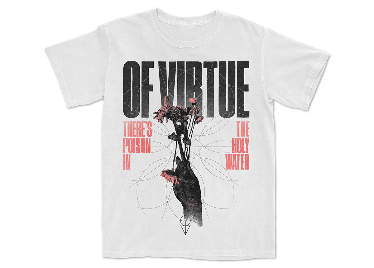 OF VIRTUE - Poison In The Water T-Shirt WHITE