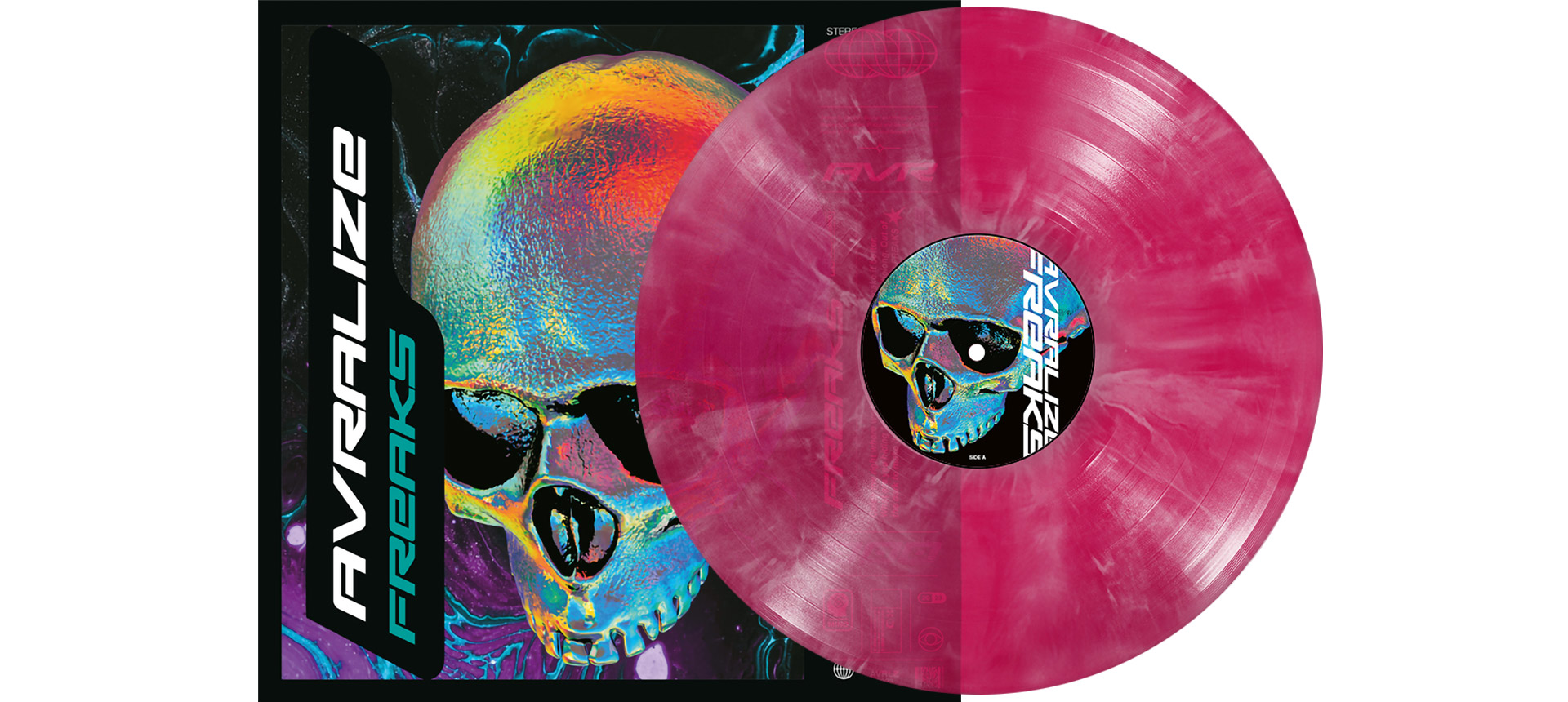 AVRALIZE - Freaks 12" LP - PURPLE MARBLED AVRALIZE - Freaks 12" LP - PURPLE MARBLED