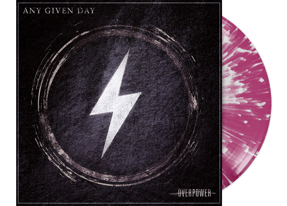 ANY GIVEN DAY - Overpower 12" LP - SPLATTER ANY GIVEN DAY - Overpower 12" LP - SPLATTER
