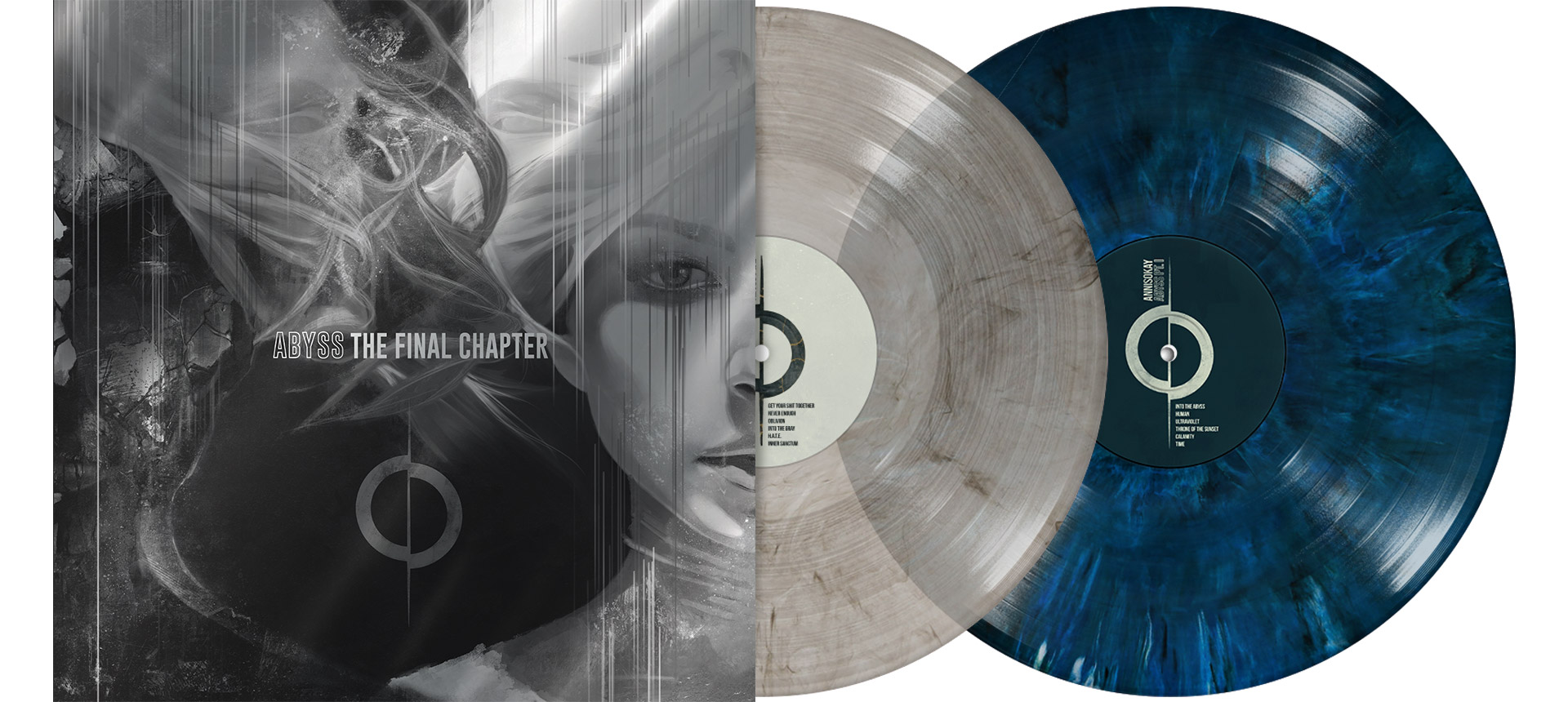 ANNISOKAY - Abyss – The Final Chapter 12" DO-LP - SILVER BLACK / BLUE MARBLED ANNISOKAY - Abyss – The Final Chapter 12" DO-LP - SILVER BLACK / BLUE MARBLED