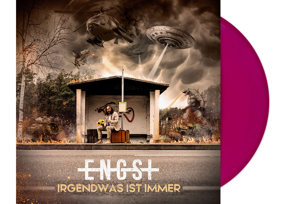 ENGST - Irgendwas ist immer 12" LP - MAGENTA ENGST - Irgendwas ist immer 12" LP - MAGENTA