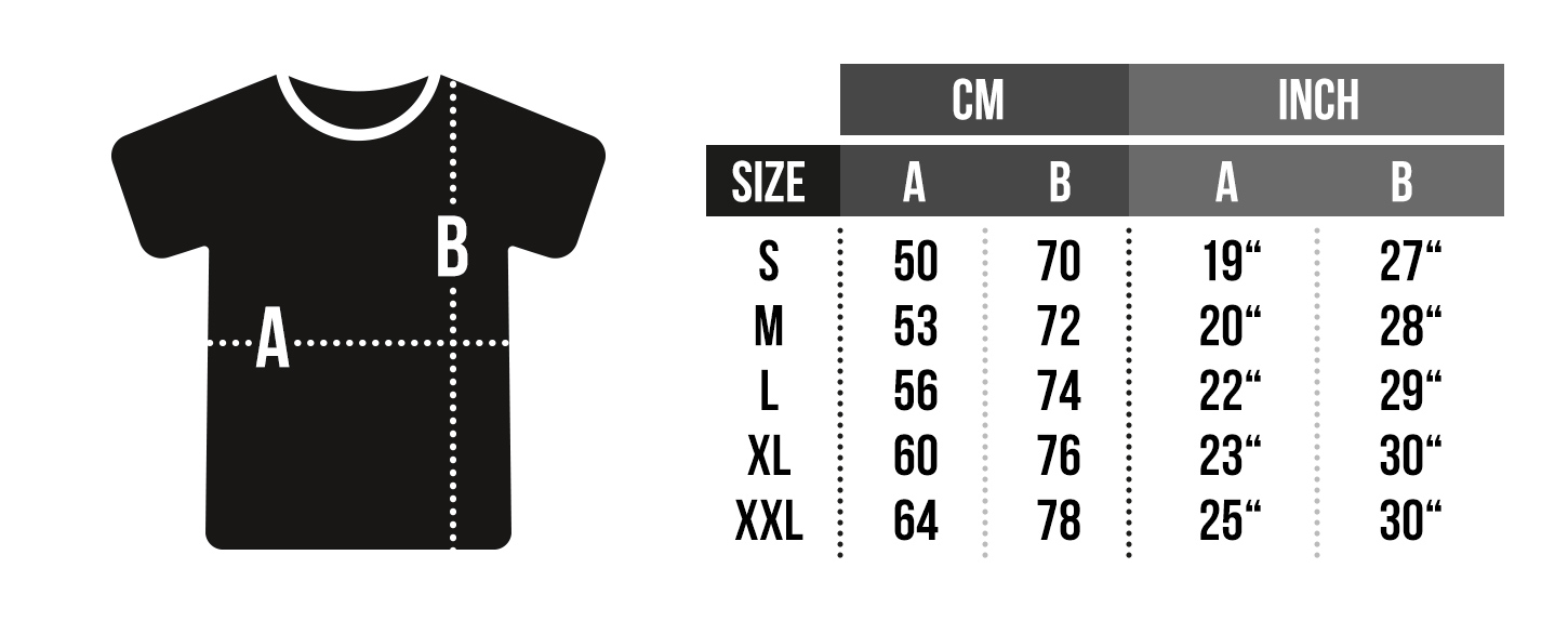 Größentabelle anzeigen Größentabelle anzeigen