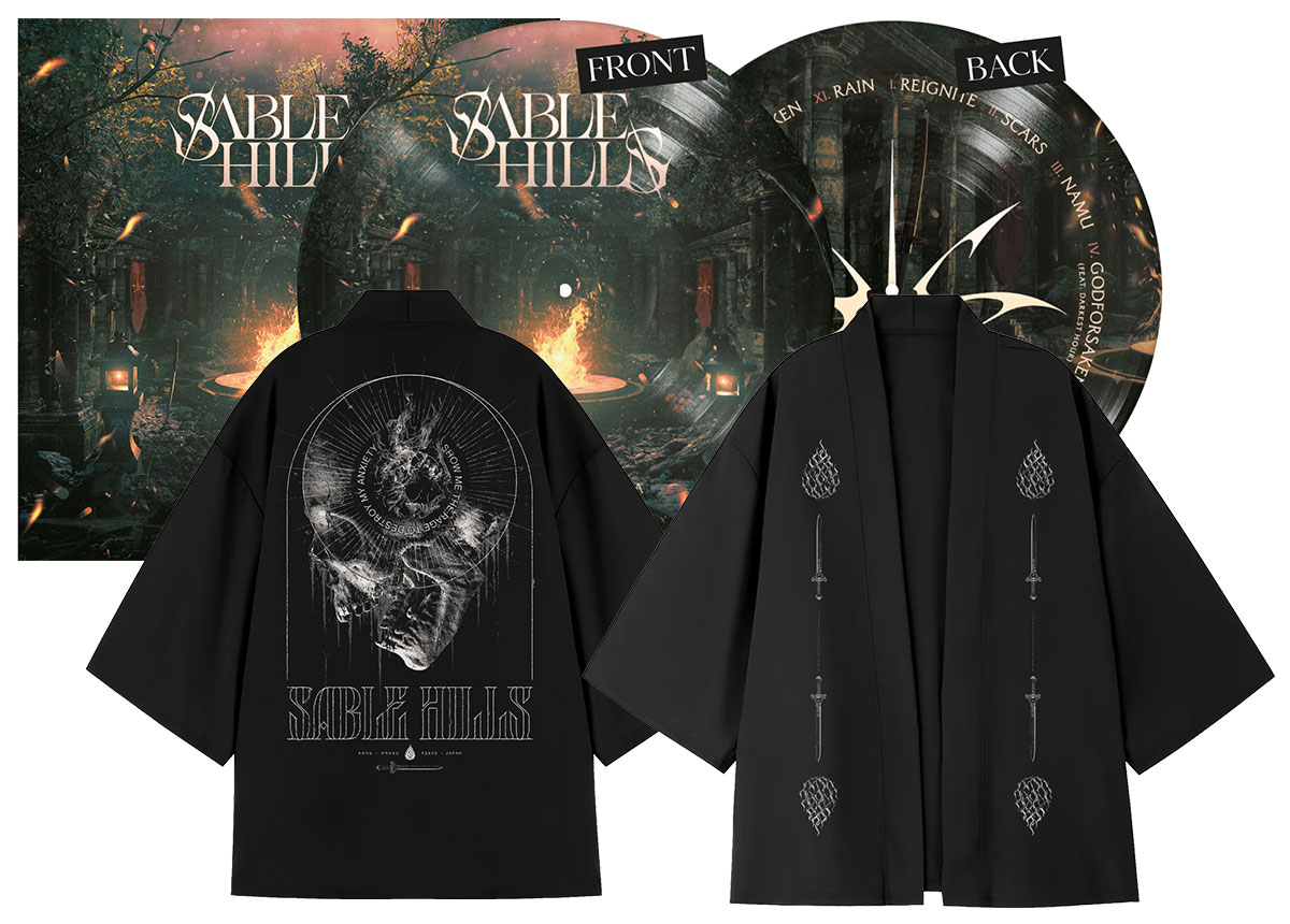 SABLE HILLS - Homura 12" LP - PICTURE + Kimono BUNDLE