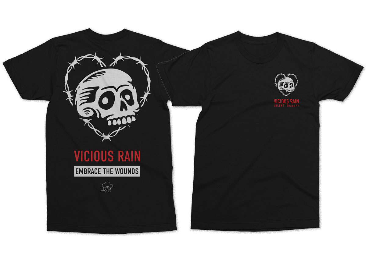 VICIOUS RAIN - Embrace The Wounds T-Shirt