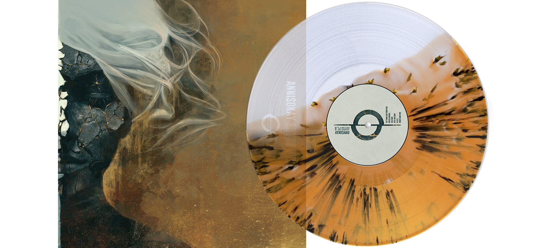 ANNISOKAY - Abyss Pt. II 12" LP - CLEAR YOLK GOLD SPLATTER ANNISOKAY - Abyss Pt. II 12" LP - CLEAR YOLK GOLD SPLATTER