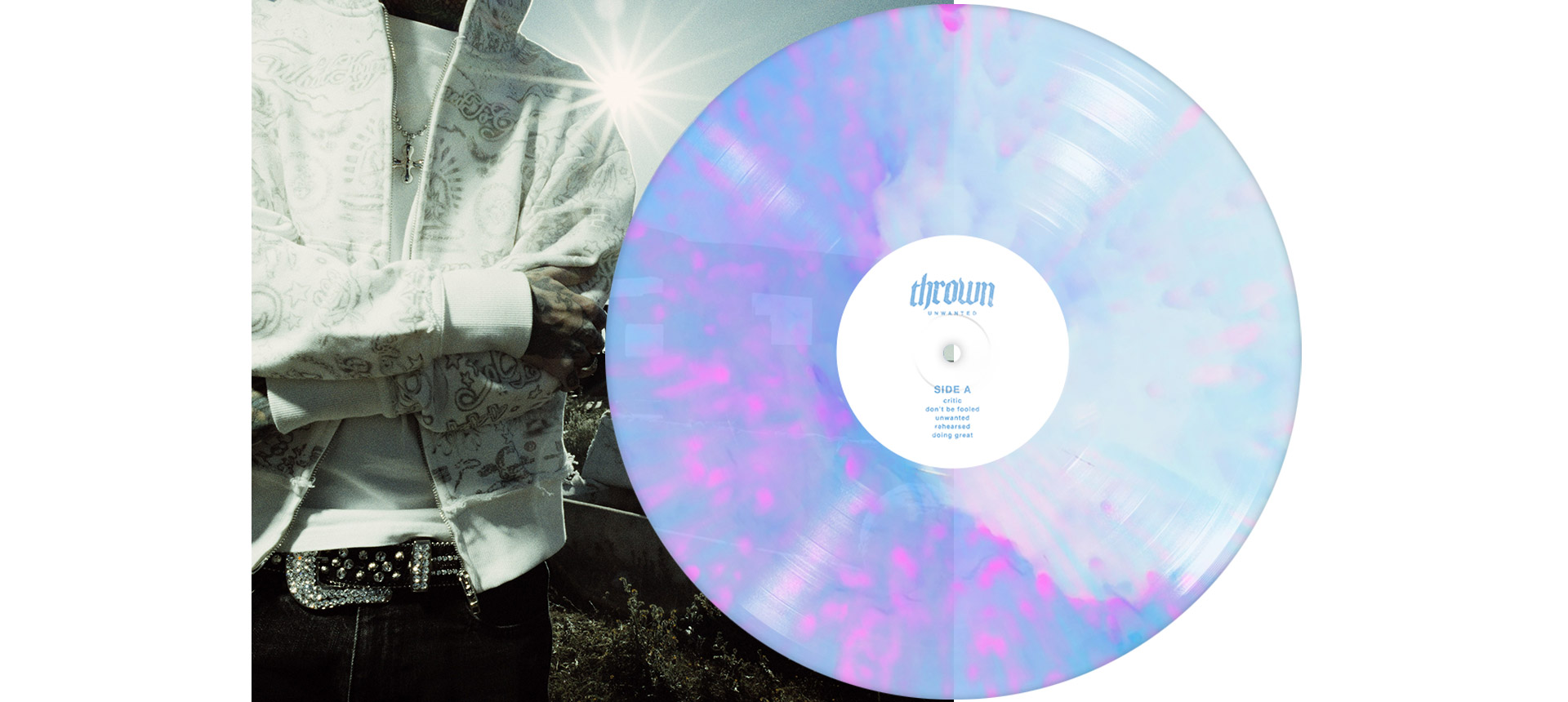 THROWN - Unwanted 12" LP - YOLK SPLATTER