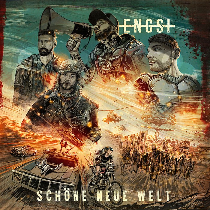 ENGST - Schöne neue Welt 12" DO-LP - BLACK ENGST - Schöne neue Welt 12" DO-LP - BLACK
