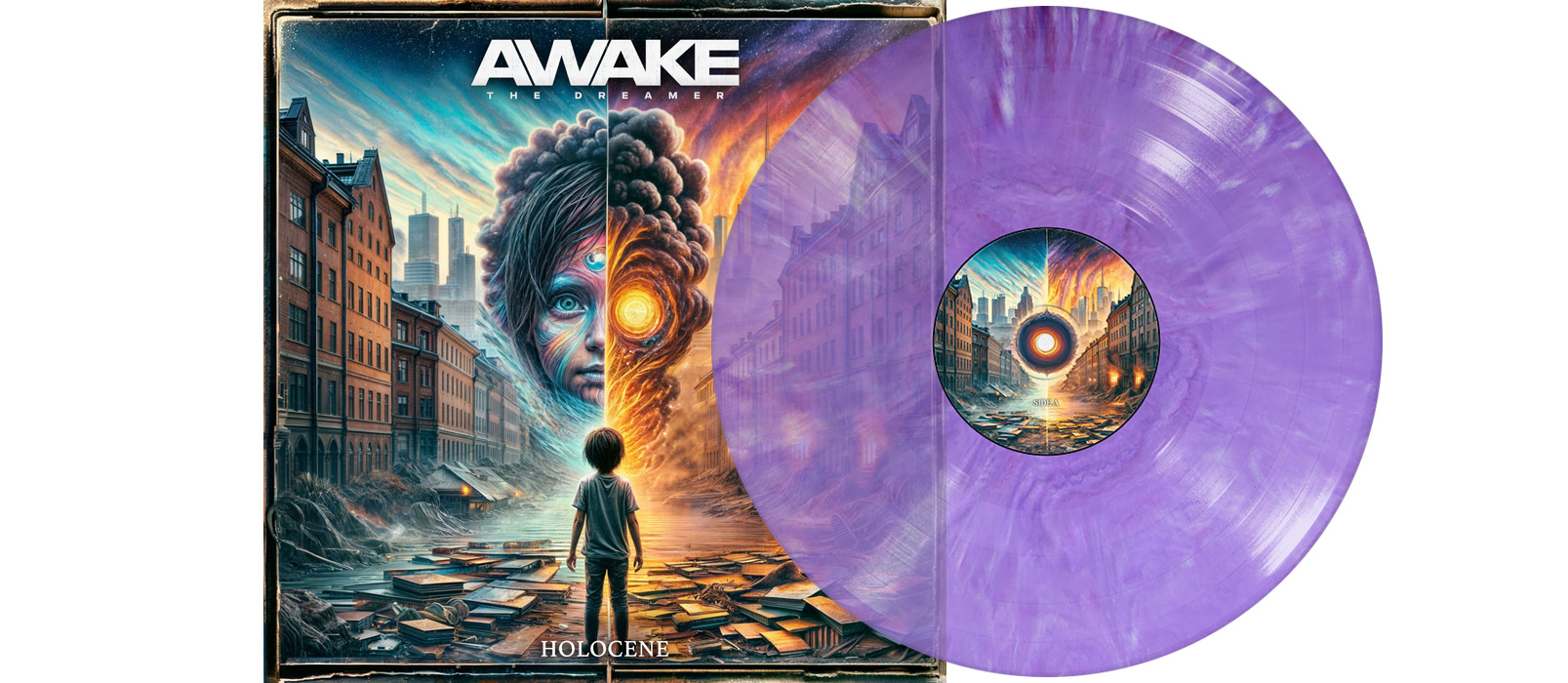 AWAKE THE DREAMER - Holocene 12" LP - MARBLED AWAKE THE DREAMER - Holocene 12" LP - MARBLED