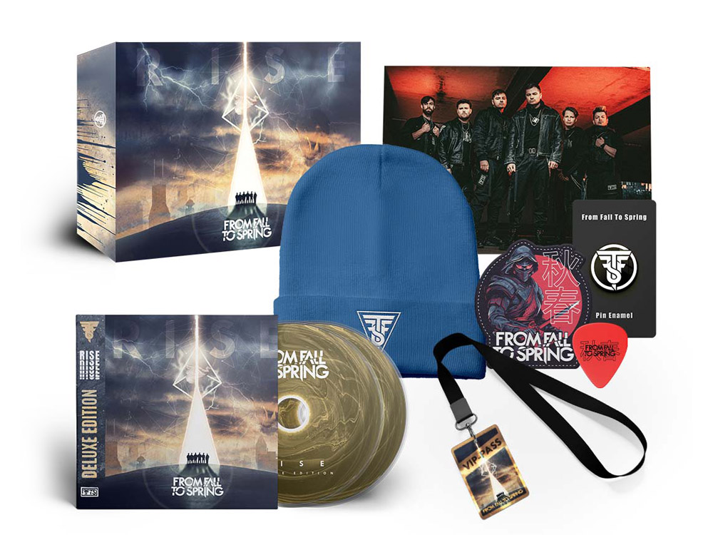FROM FALL TO SPRING - Rise Deluxe Edition DO-CD FAN-BOX FROM FALL TO SPRING - Rise Deluxe Edition DO-CD FAN-BOX