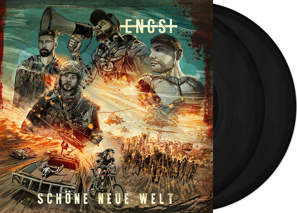 ENGST - Schöne neue Welt 12" DO-LP - BLACK ENGST - Schöne neue Welt 12" DO-LP - BLACK