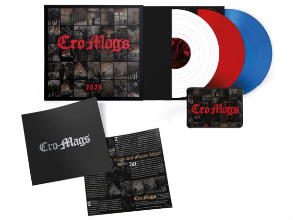 CRO-MAGS - 2020 Ltd. Edition 7" 3EP - RED/WHITE/BLUE