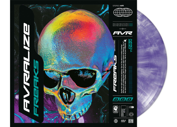 AVRALIZE - Freaks 12" LP - PURPLE MARBLED