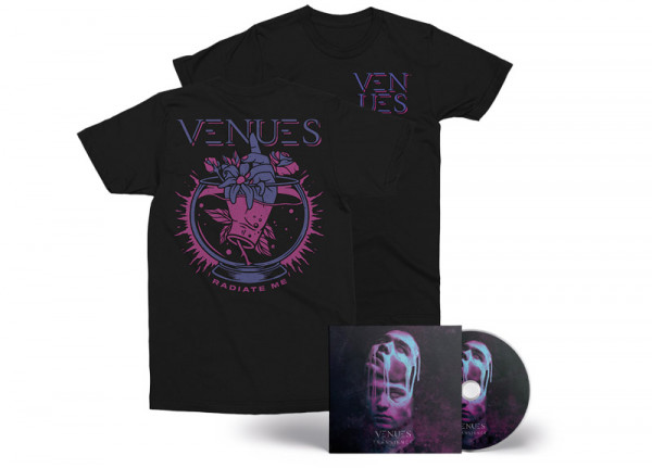VENUES - Transience CD + Radiate Me T-Shirt Bundle