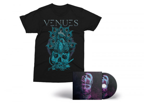 VENUES - Transience CD + Pfau T-Shirt Bundle