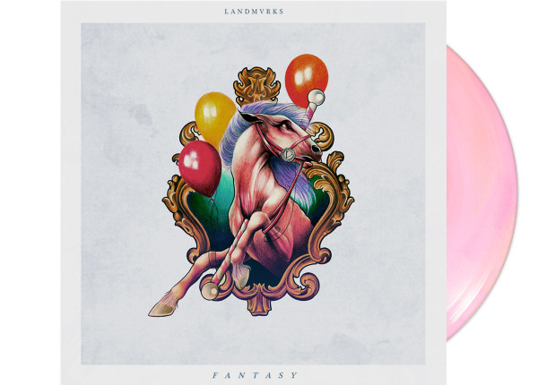 LANDMVRKS - Fantasy 12" LP - WHITE PINK TWISTER